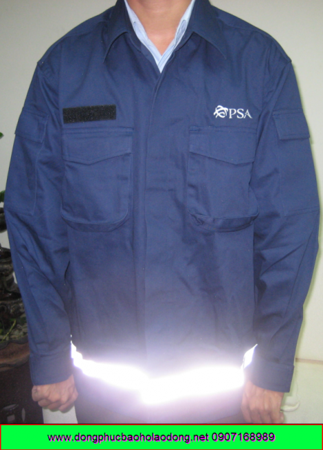 Áo bảo hộ lao động có phần quang
